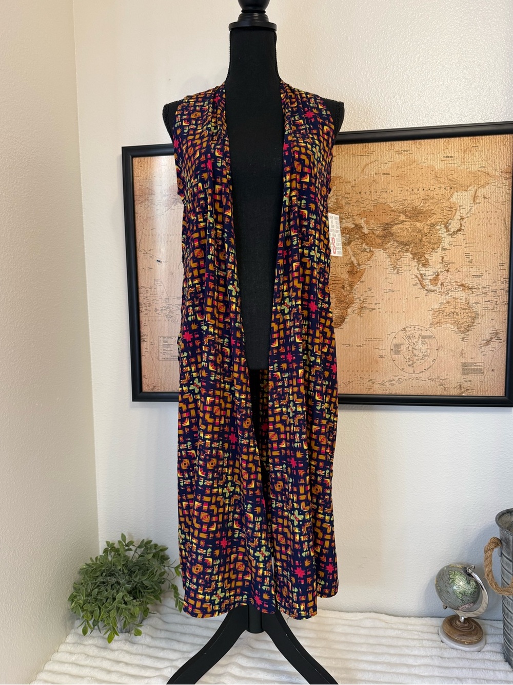Lularoe Joy long vest size small